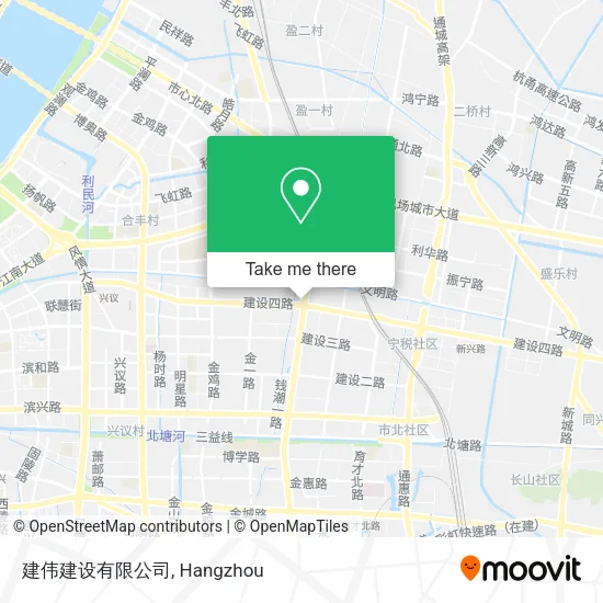 建伟建设有限公司 map