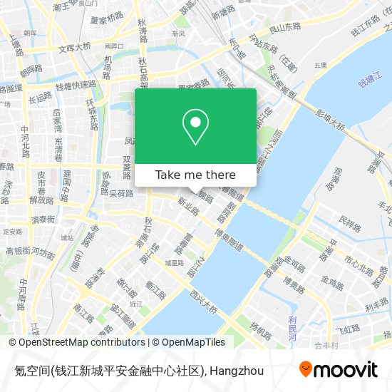 氪空间(钱江新城平安金融中心社区) map