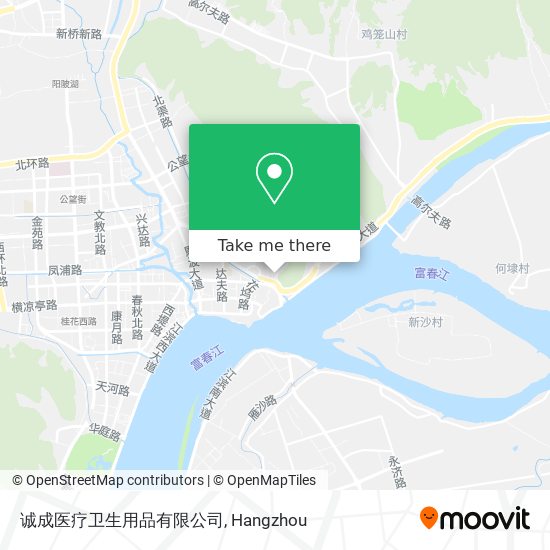 诚成医疗卫生用品有限公司 map