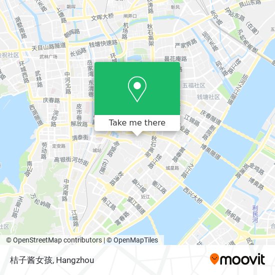 桔子酱女孩 map