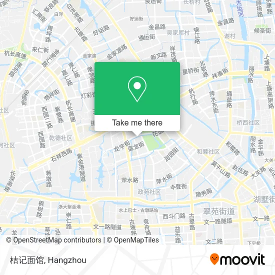 桔记面馆 map