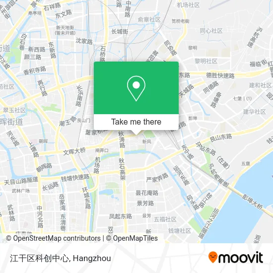 江干区科创中心 map