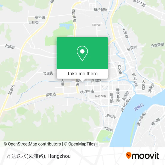 万达送水(凤浦路) map