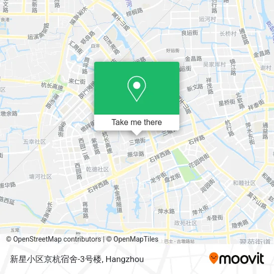 新星小区京杭宿舍-3号楼 map