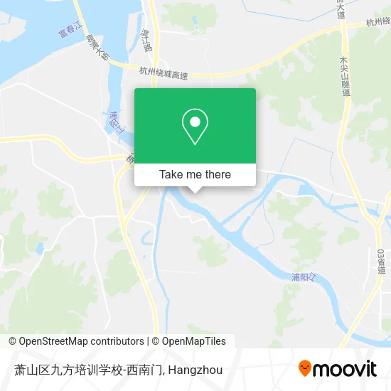 萧山区九方培训学校-西南门 map
