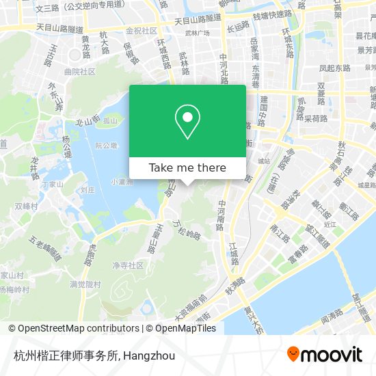 杭州楷正律师事务所 map