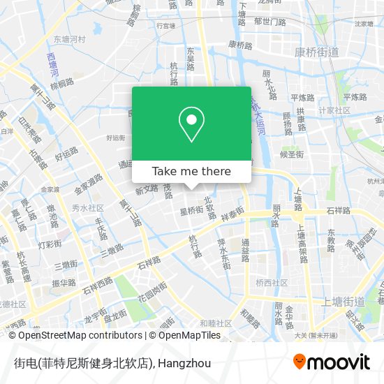 街电(菲特尼斯健身北软店) map