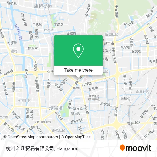 杭州金凡贸易有限公司 map