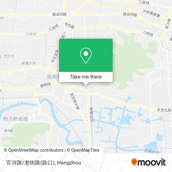 官河路/老街路(路口) map
