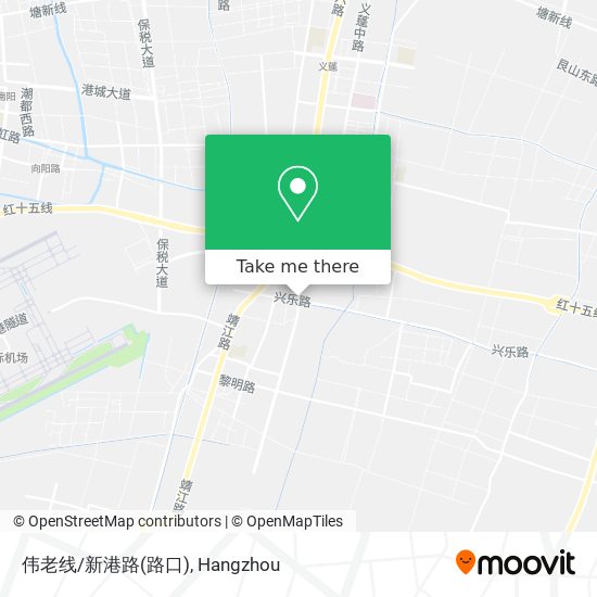 伟老线/新港路(路口) map