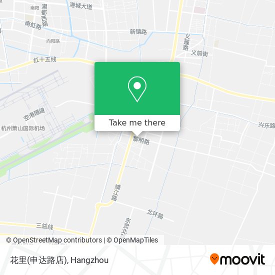 花里(申达路店) map