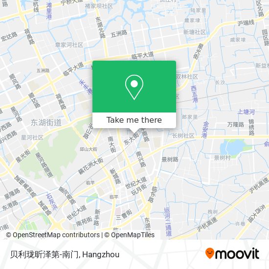 贝利珑昕泽第-南门 map