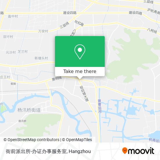 衙前派出所-办证办事服务室 map