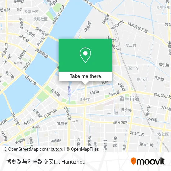 博奥路与利丰路交叉口 map