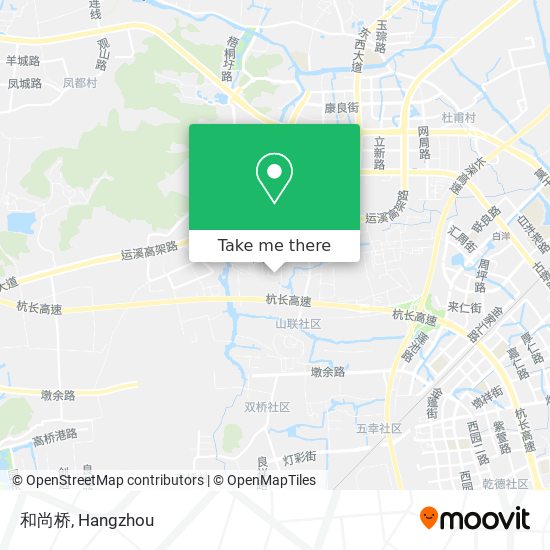 和尚桥 map