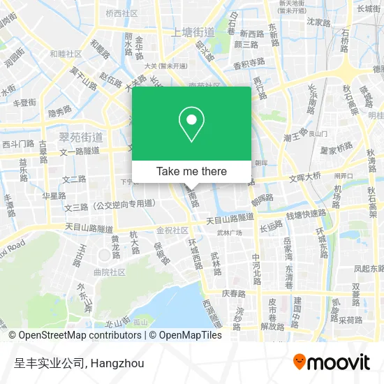 呈丰实业公司 map