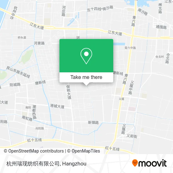 杭州瑞现纺织有限公司 map