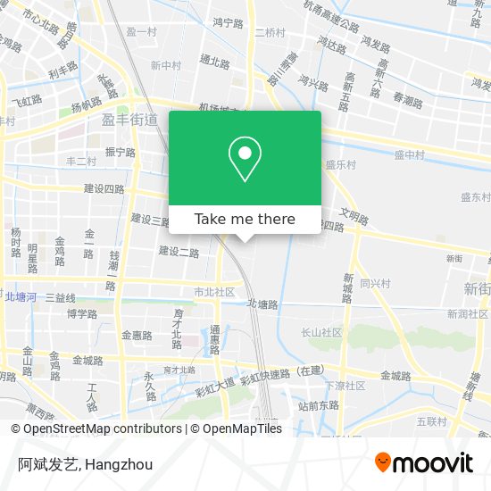 阿斌发艺 map
