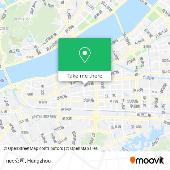 nec公司 map