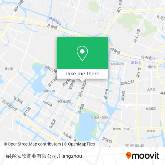 绍兴泓欣置业有限公司 map