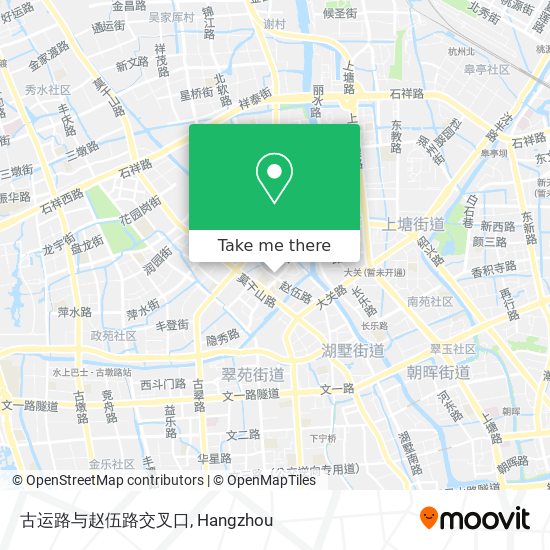古运路与赵伍路交叉口 map