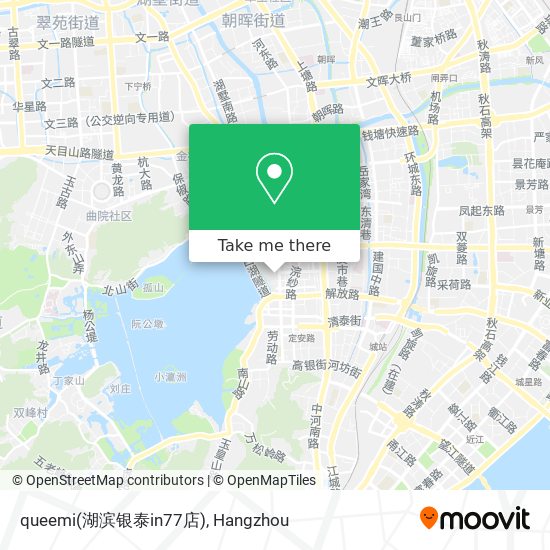 queemi(湖滨银泰in77店) map