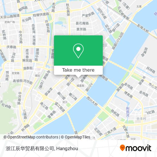浙江辰华贸易有限公司 map