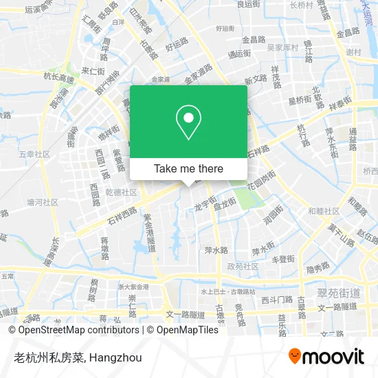 老杭州私房菜 map