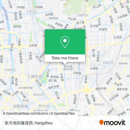 新天地街隧道西 map