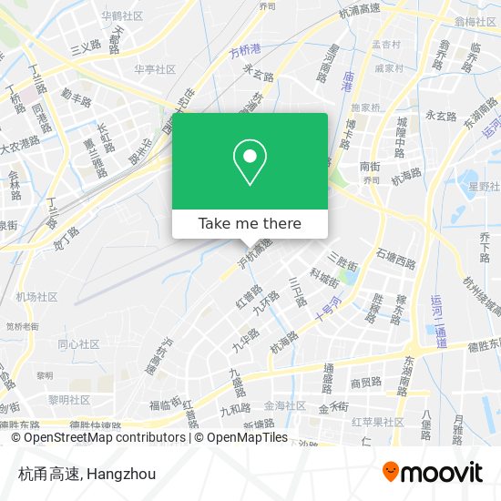 杭甬高速 map