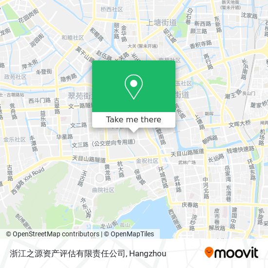 浙江之源资产评估有限责任公司 map