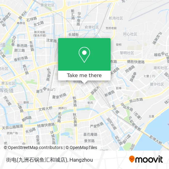 街电(九洲石锅鱼汇和城店) map