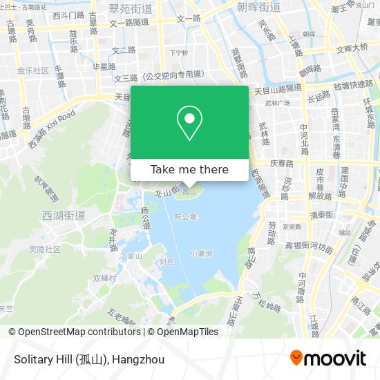 Solitary Hill (孤山) map