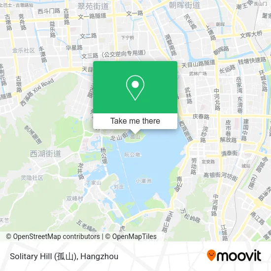 Solitary Hill (孤山) map
