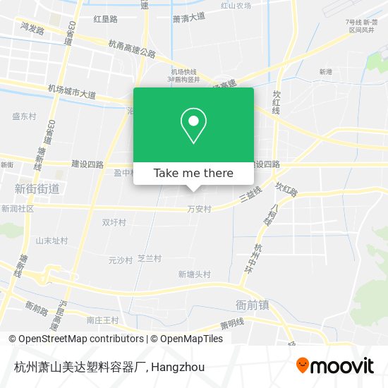 杭州萧山美达塑料容器厂 map