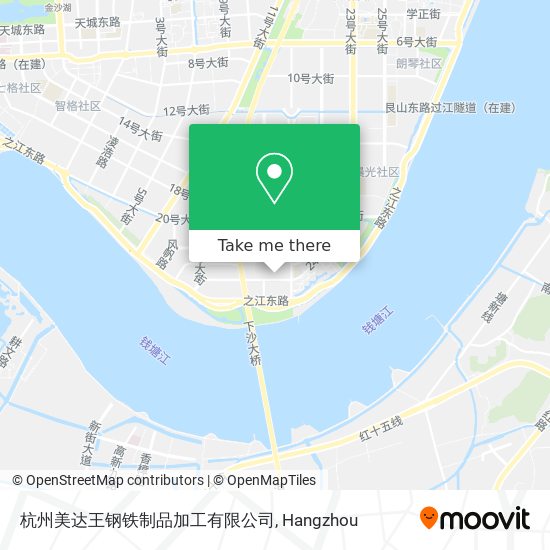 杭州美达王钢铁制品加工有限公司 map
