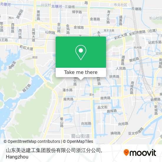 山东美达建工集团股份有限公司浙江分公司 map
