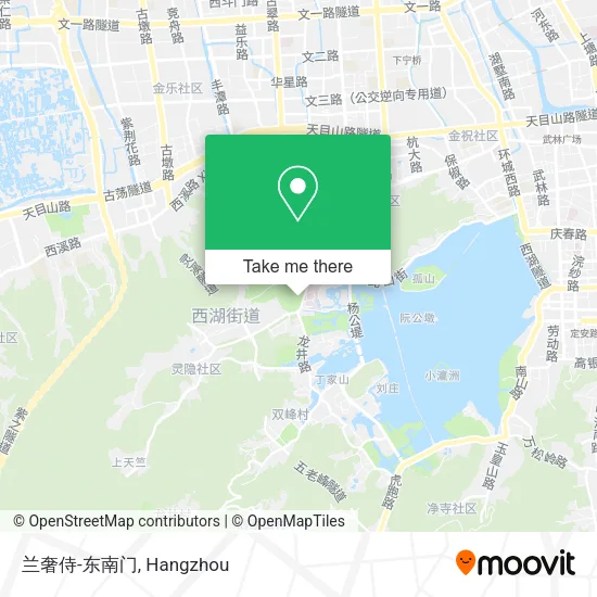 兰奢侍-东南门 map