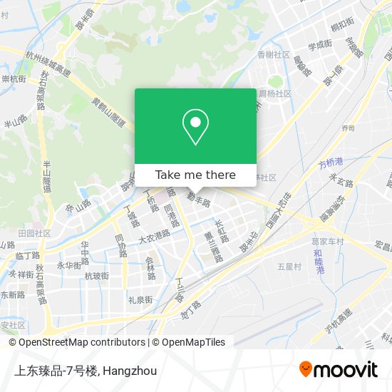 上东臻品-7号楼 map