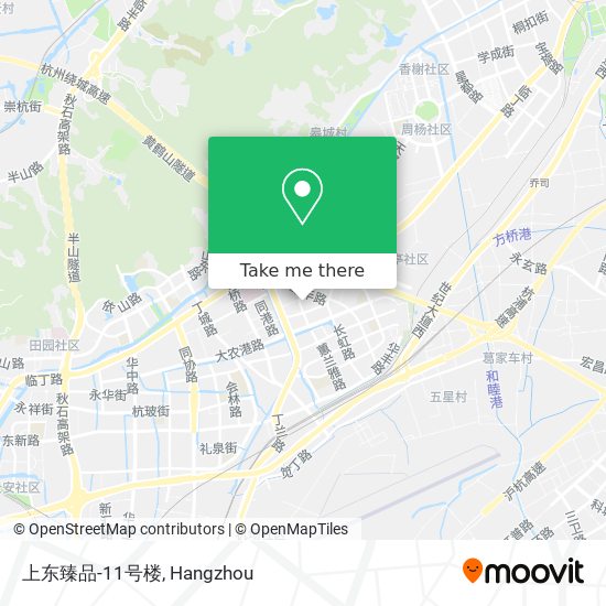 上东臻品-11号楼 map