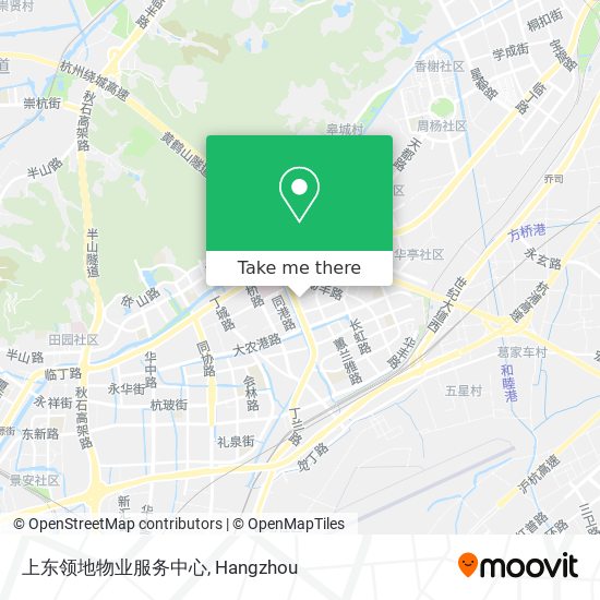 上东领地物业服务中心 map