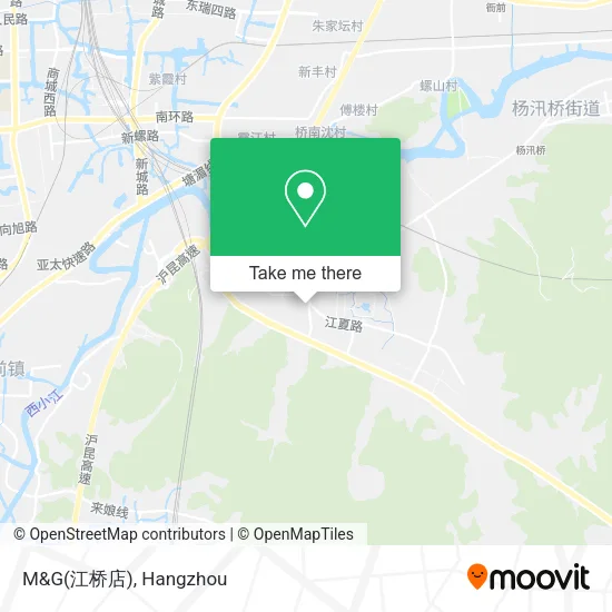 M&G(江桥店) map