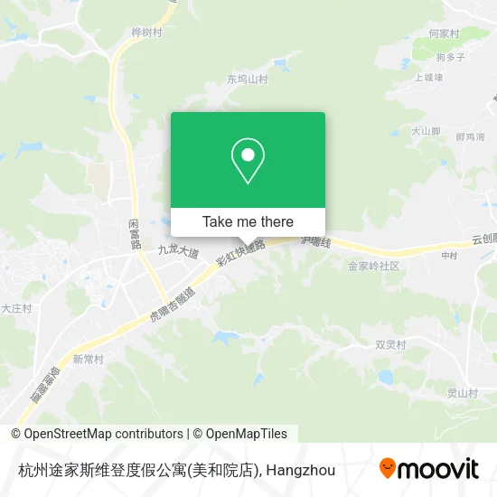 杭州途家斯维登度假公寓(美和院店) map