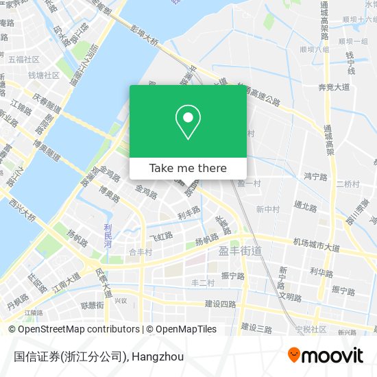 国信证券(浙江分公司) map