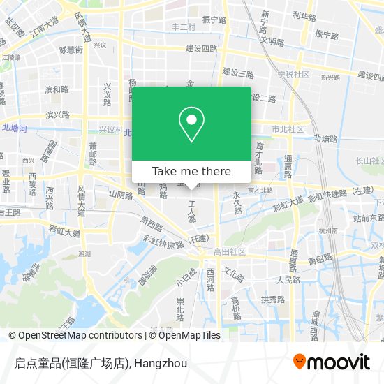启点童品(恒隆广场店) map
