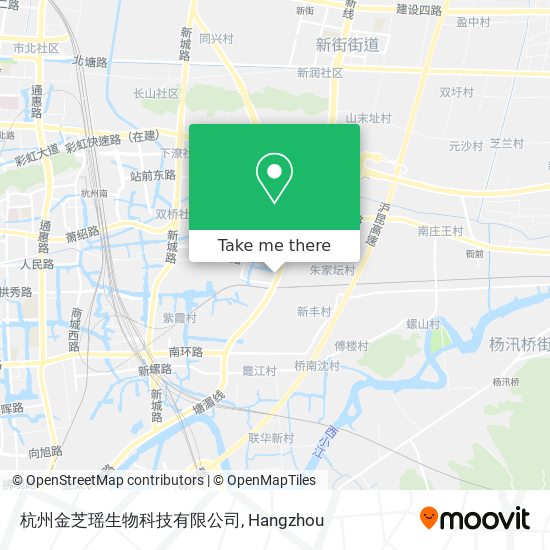 杭州金芝瑶生物科技有限公司 map
