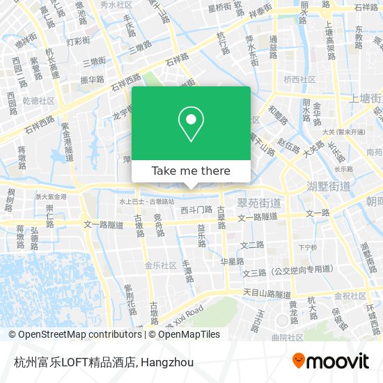 杭州富乐LOFT精品酒店 map