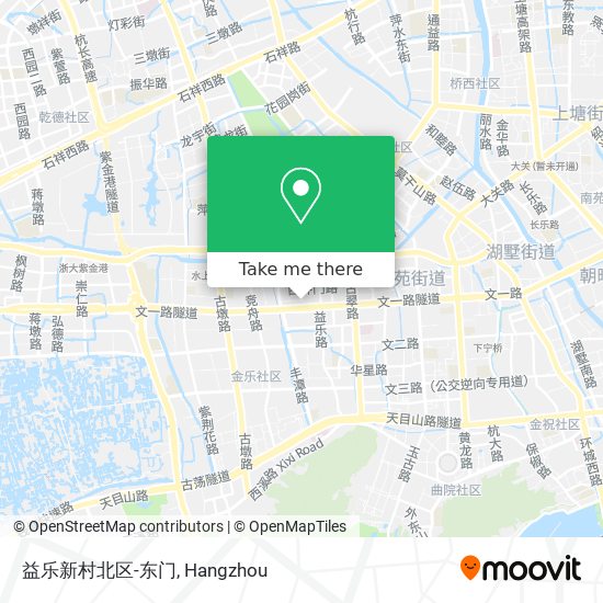 益乐新村北区-东门 map