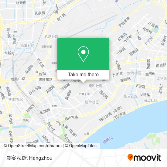 晟宴私厨 map