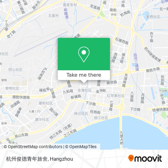 杭州俊德青年旅舍 map